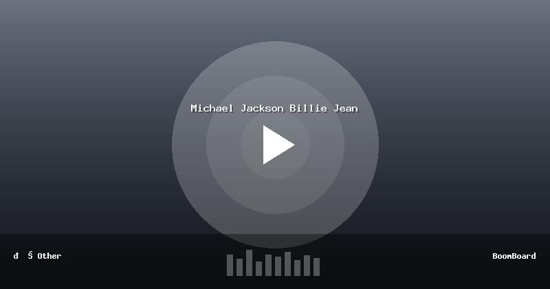 Michael Jackson Billie Jean