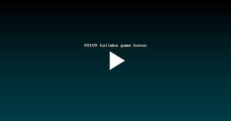 09109 kalimba game bonus