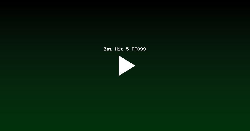 Bat Hit 5 FF099