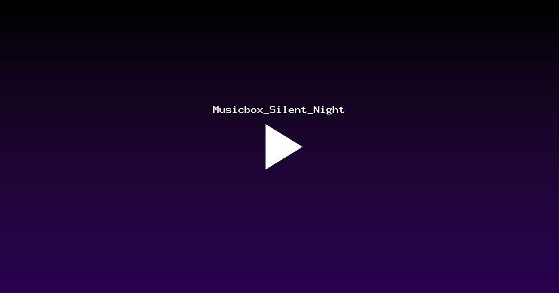 Musicbox_Silent_Night