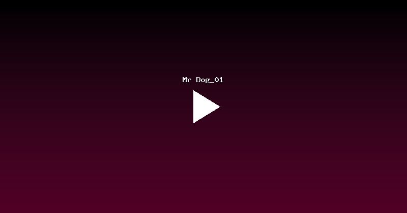 Mr Dog_01