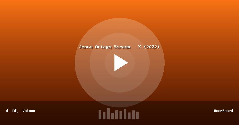 Jenna Ortega Scream   X (2022)